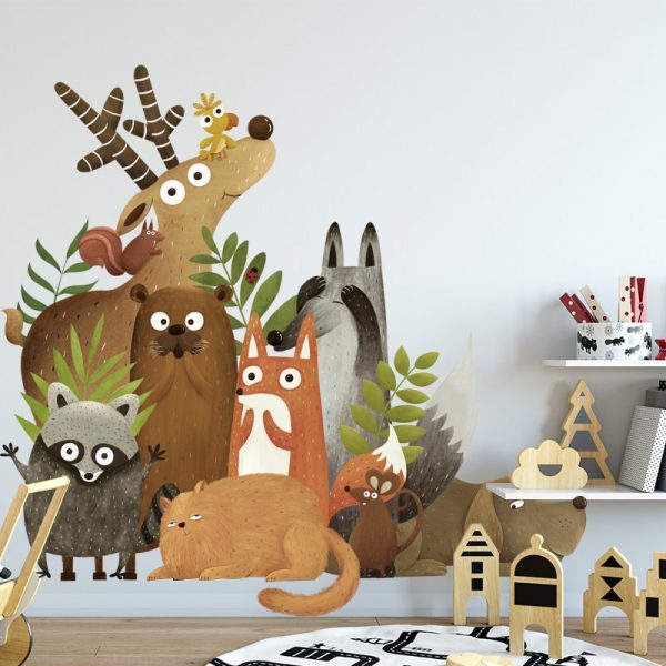 Forest Animals Wall Stickers