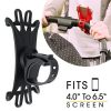 Baby Stroller Accessories Mobile Phone Holder Rack Universal 360 Rotatable Baby Pram Cart Phone Holder for